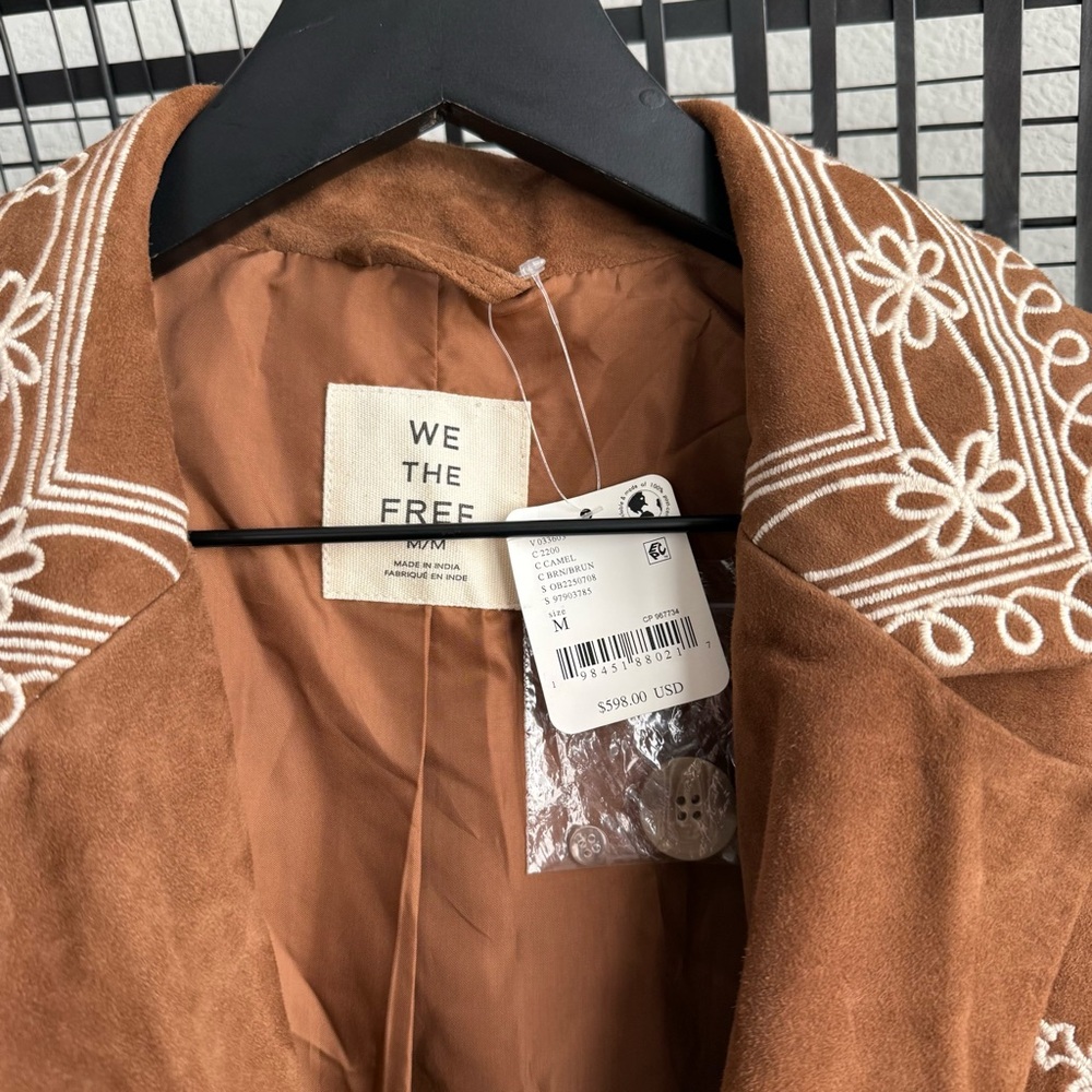 Free people We The Free Janie Suede Jacket - Picture 5 of 10